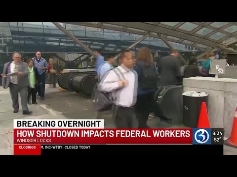 Airport security lines are growing longer as federal staff continue to work without pay during the shutdown.