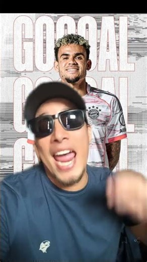 Díaz celebrates his clinical finish that put Bayern firmly in control.