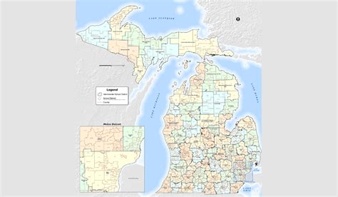 Map showing COPESD's ten-member school district service area.